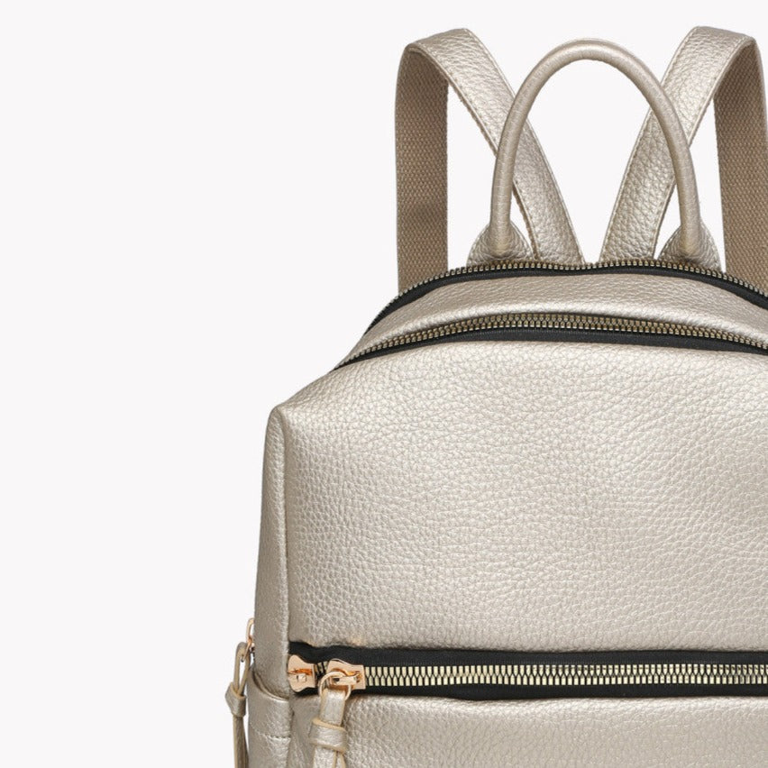 Mochila básica moments dorada - Moments by You