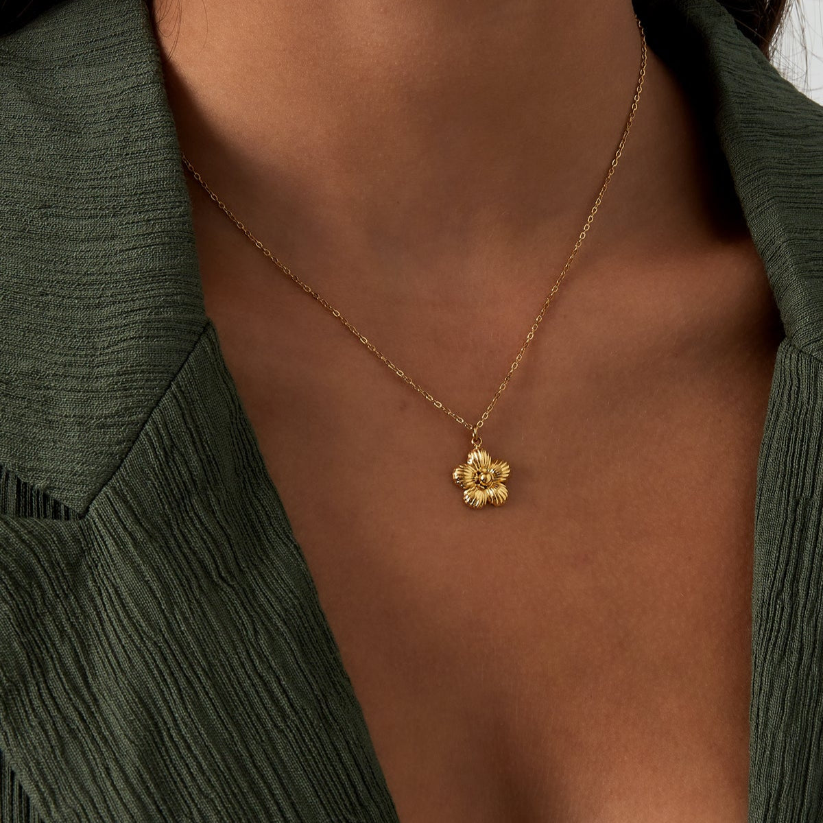 Collier anneaux en acier London