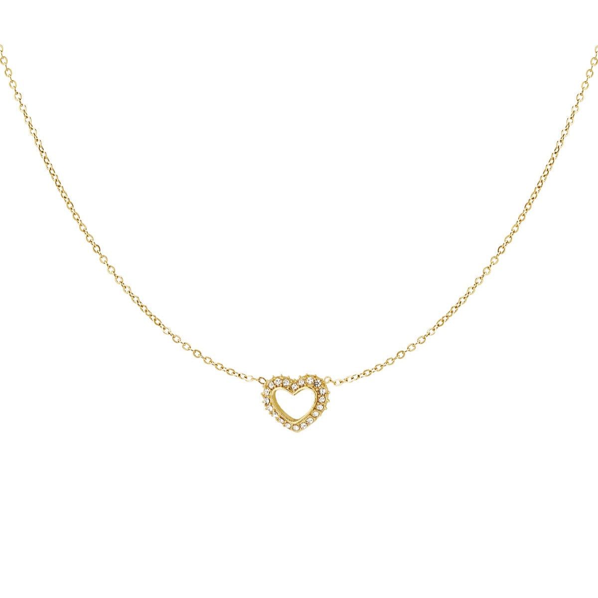 London steel hoops necklace