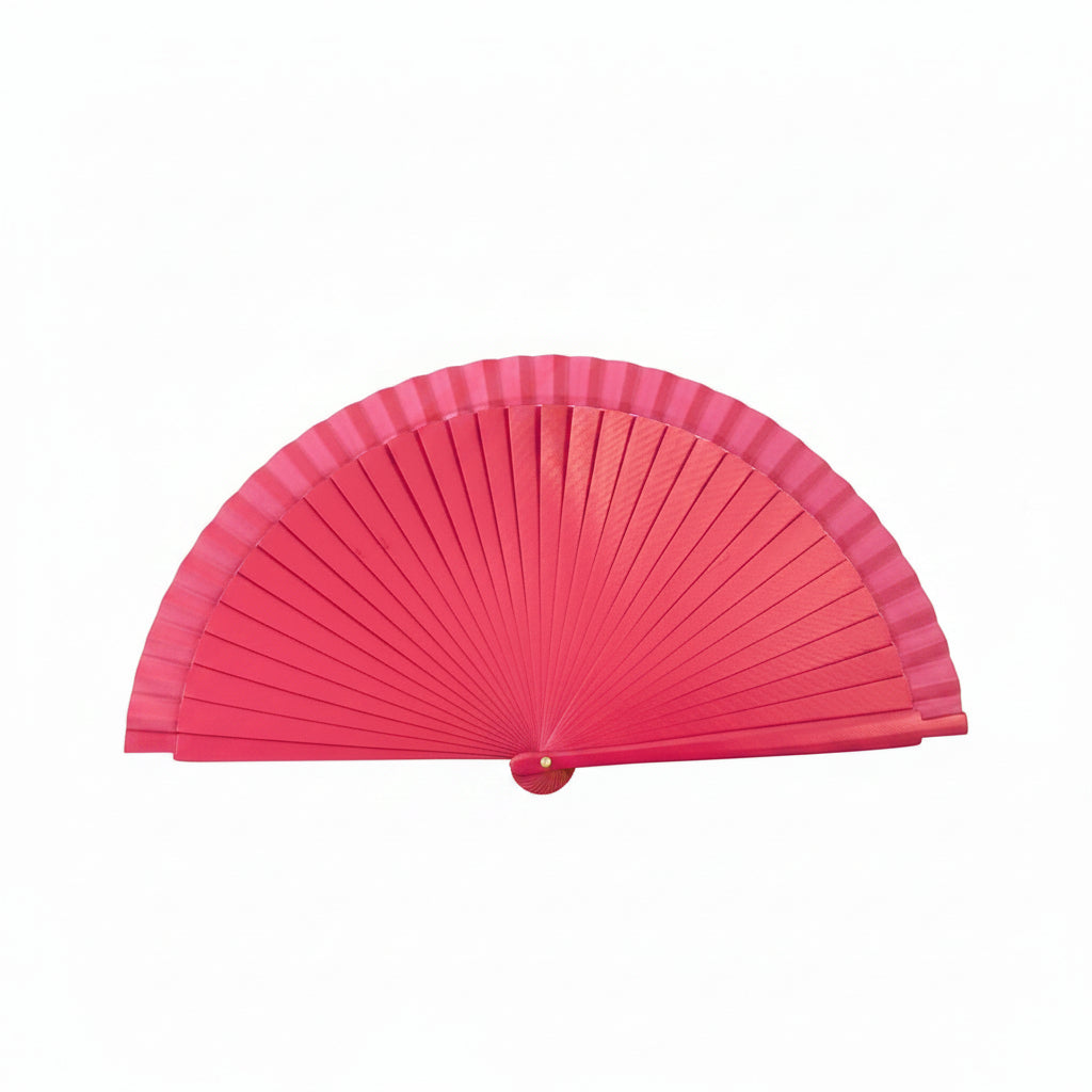 Abanico de madera con diseño liso y monocolor - Moments by You