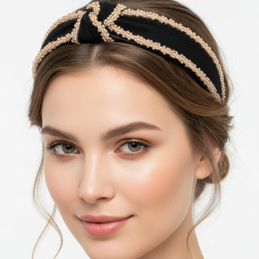 Diadema fiesta estrecha con brillitos - Moments by You