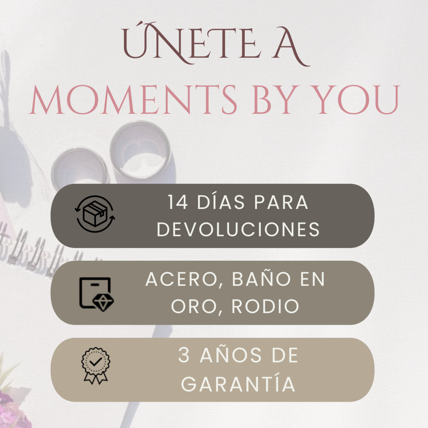 Pulsera acero rígida tréboles gold
