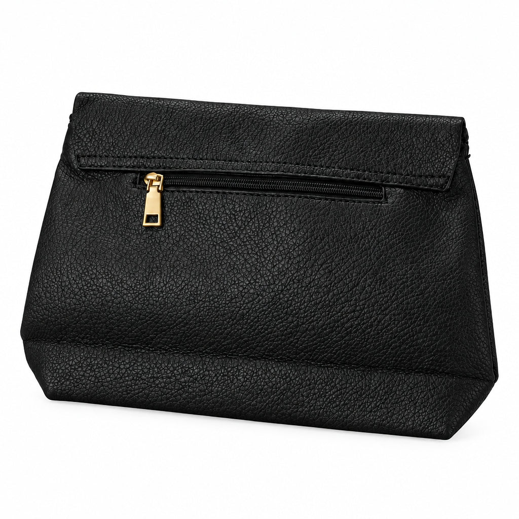 Bolso bandolera básico con solapa lisa en varios colores