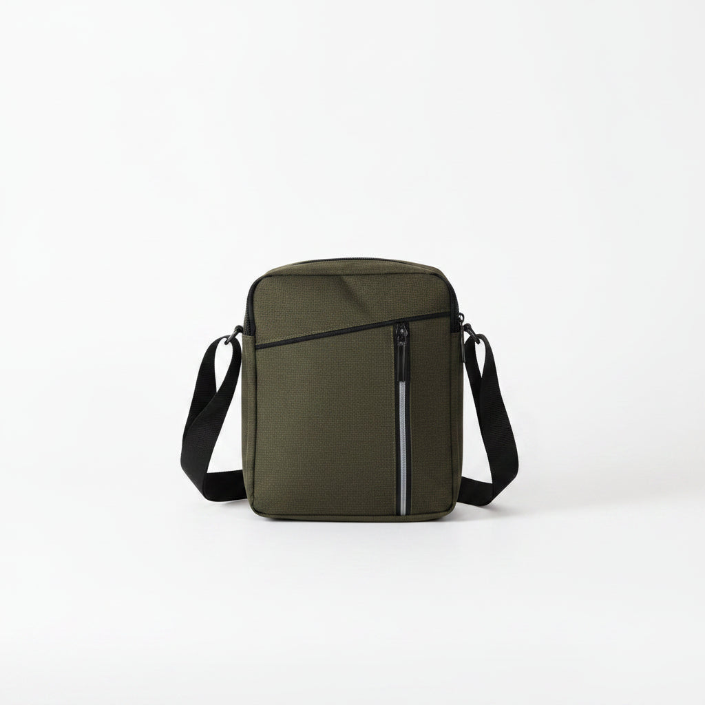Bolso bandolera liso unisex en varios colores