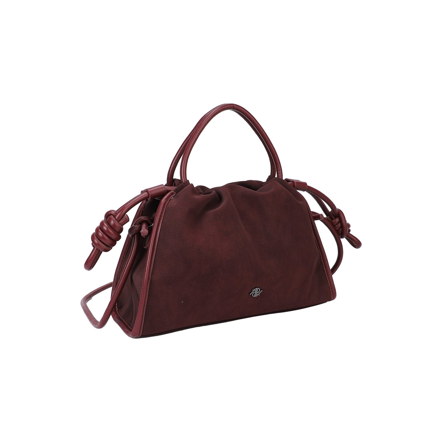 Sac bandoulière avec surpiqûres noires