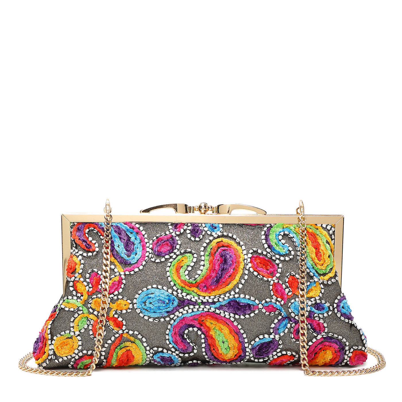 Sac à main de fête en plumes rose clair