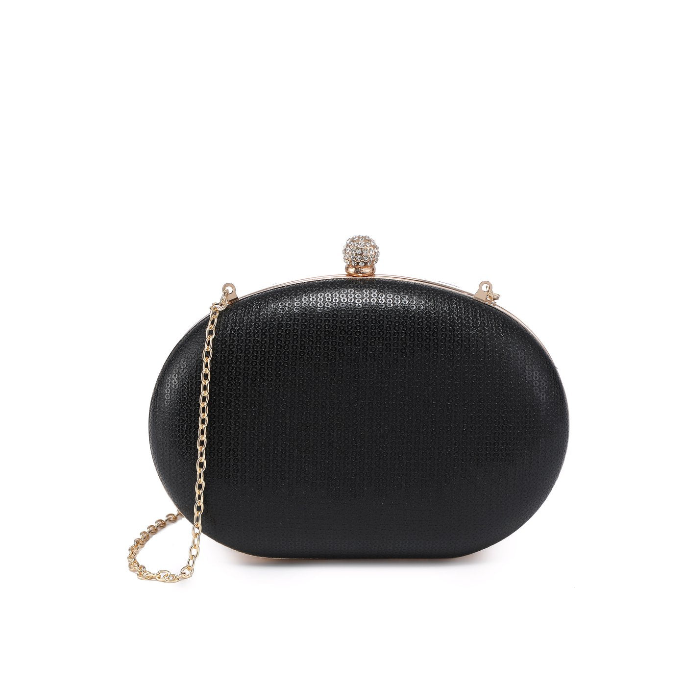 Light pink feather party handbag