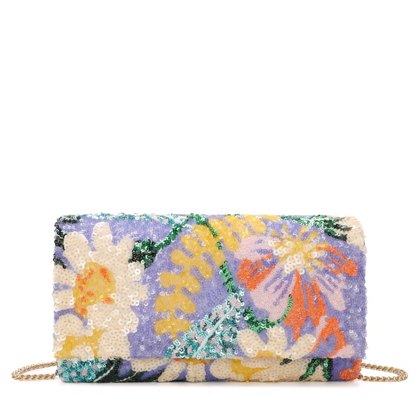 Light pink feather party handbag