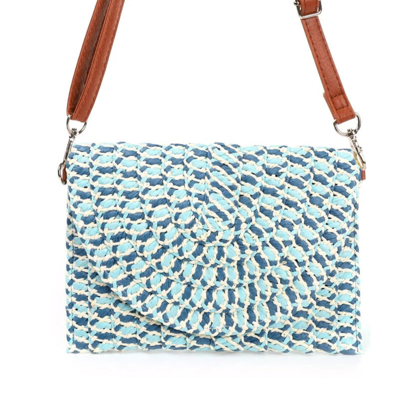 Plain orange velvet party handbag