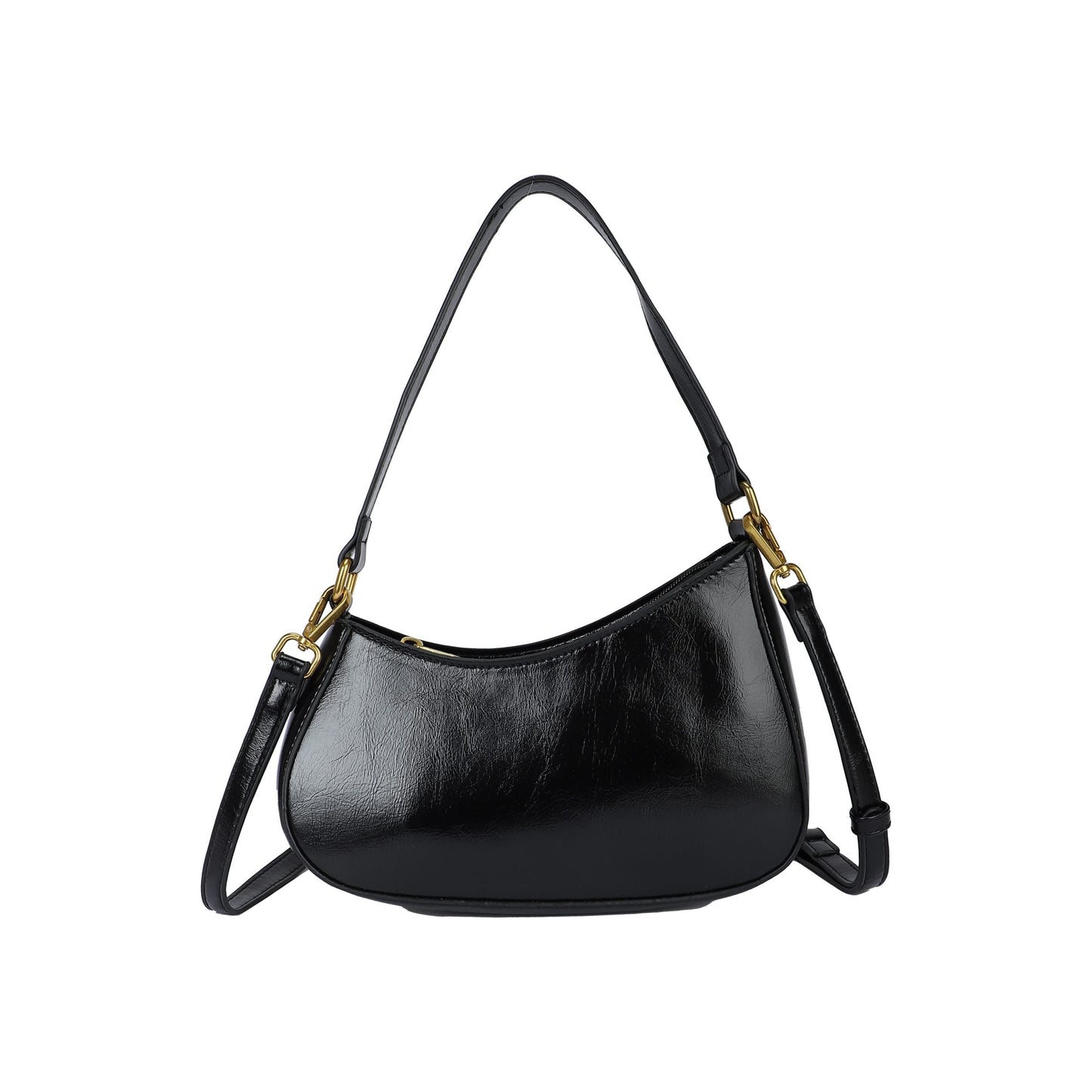 Plain orange velvet party handbag