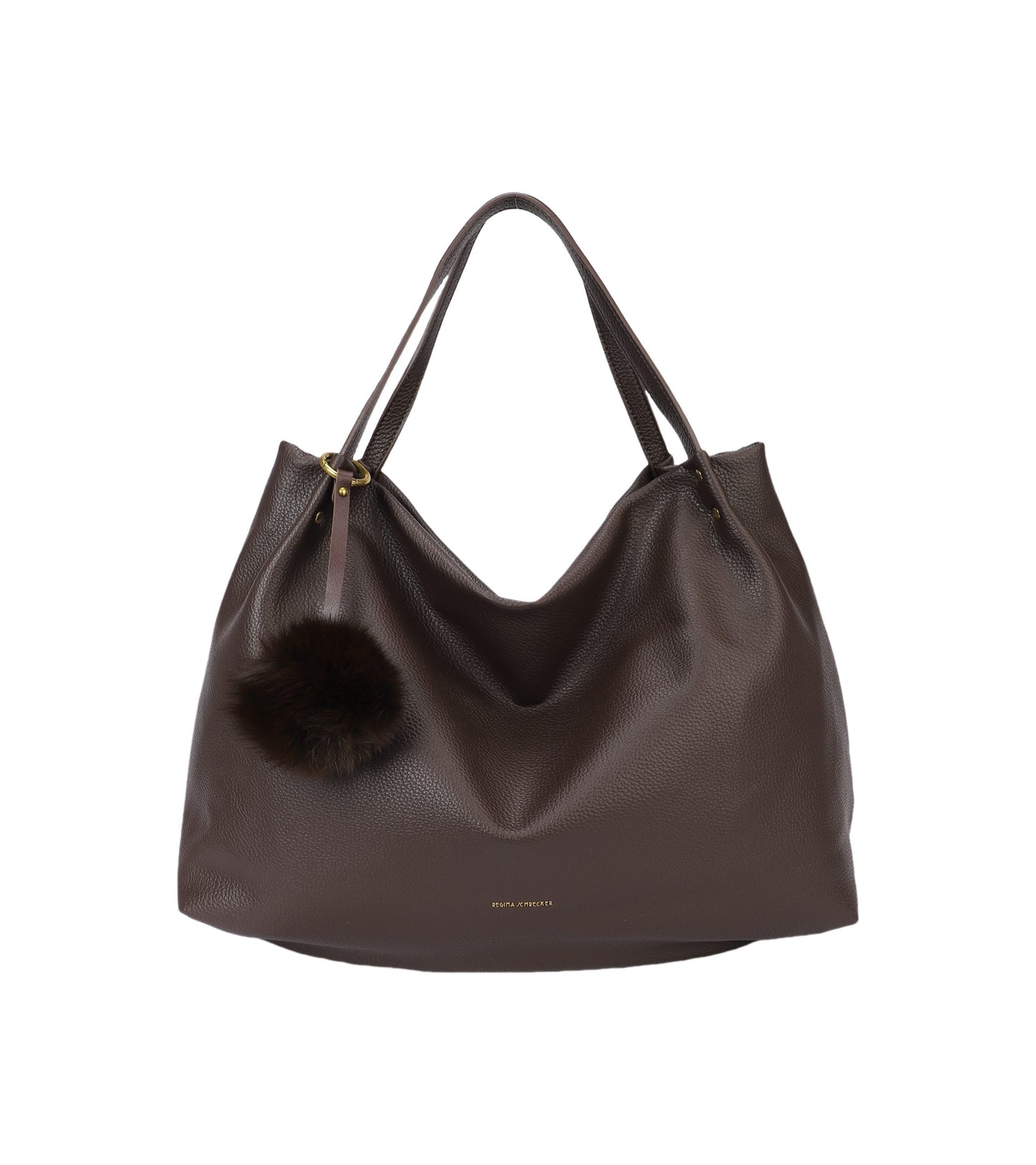 Plain orange velvet party handbag