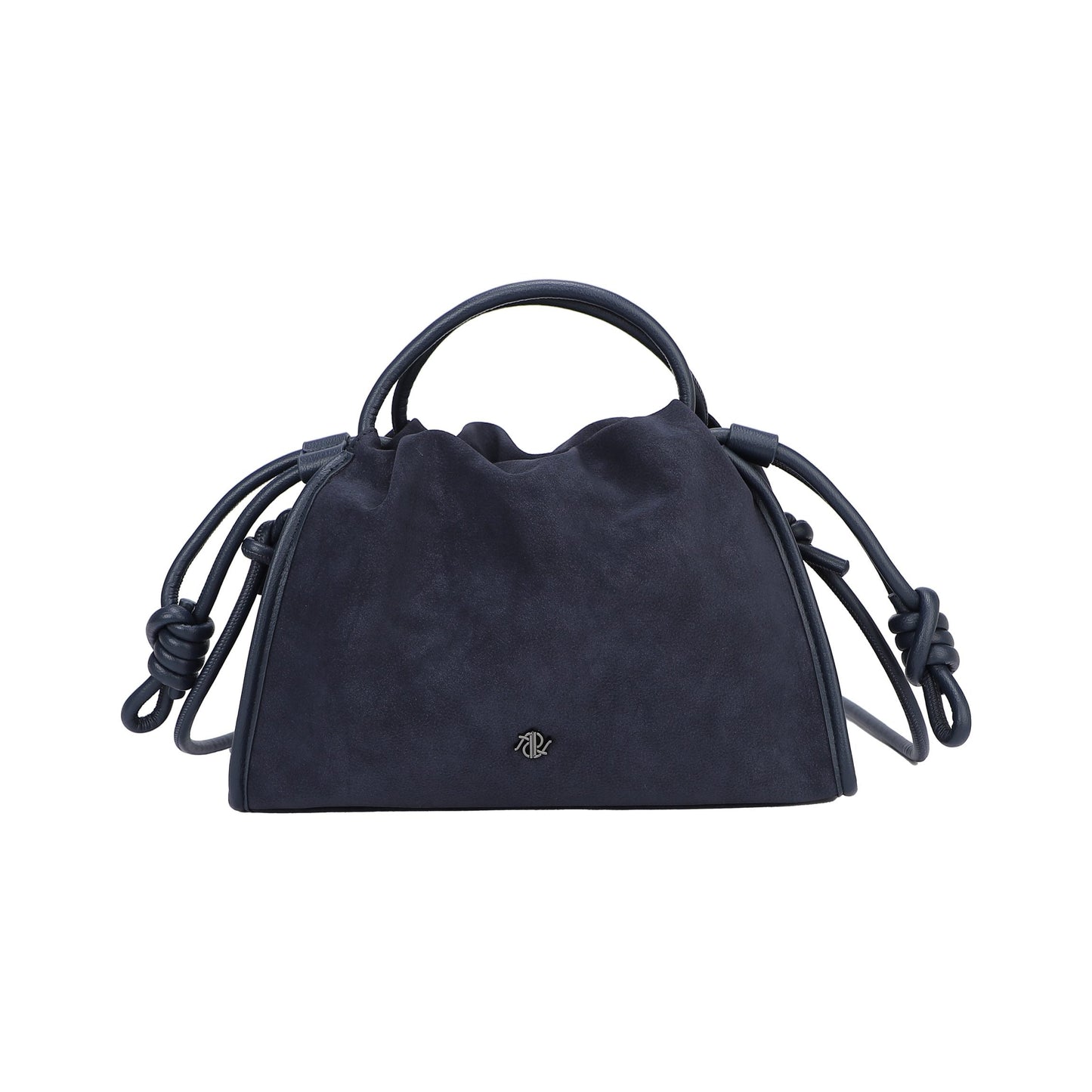Sac bandoulière avec surpiqûres noires