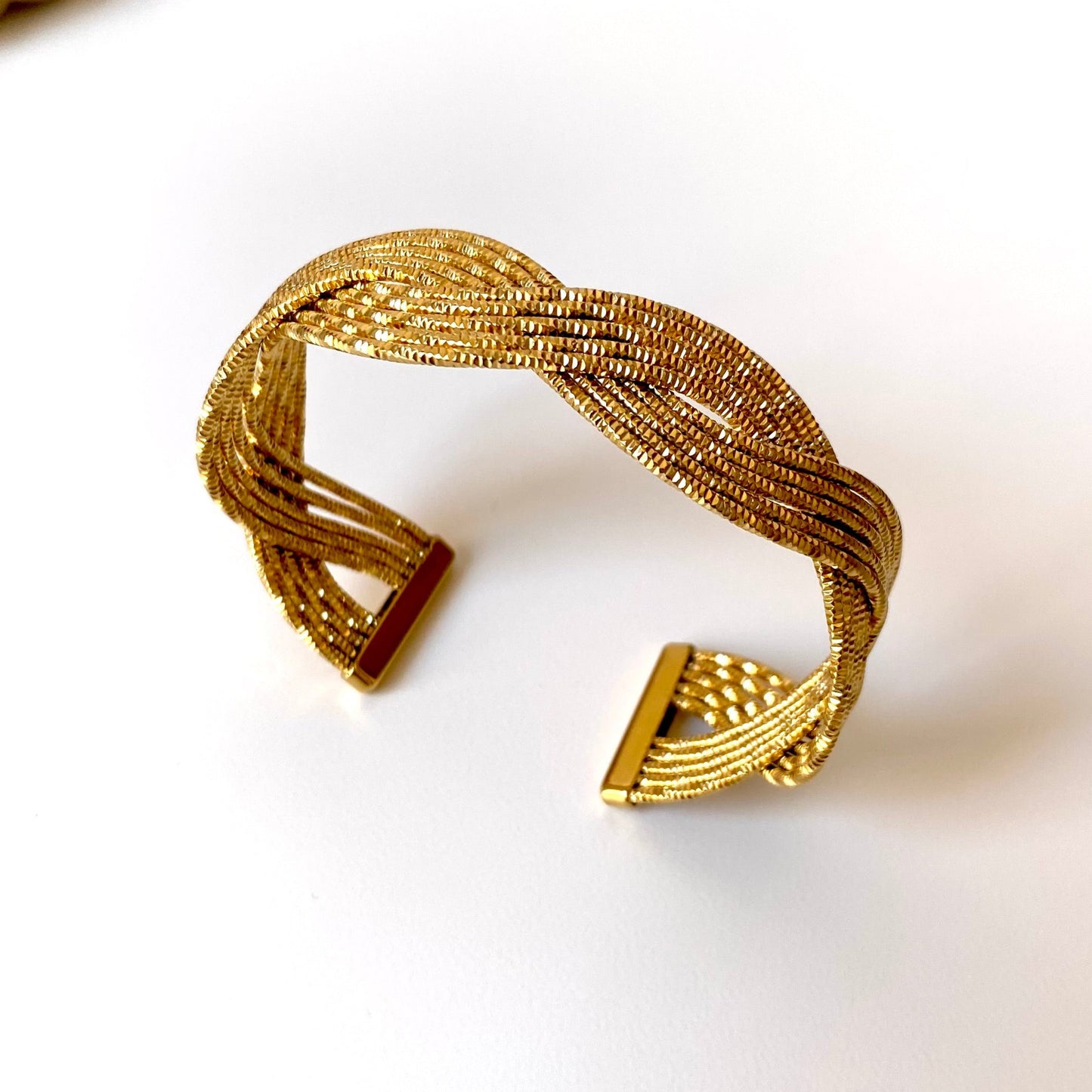 Bracelet grec doré