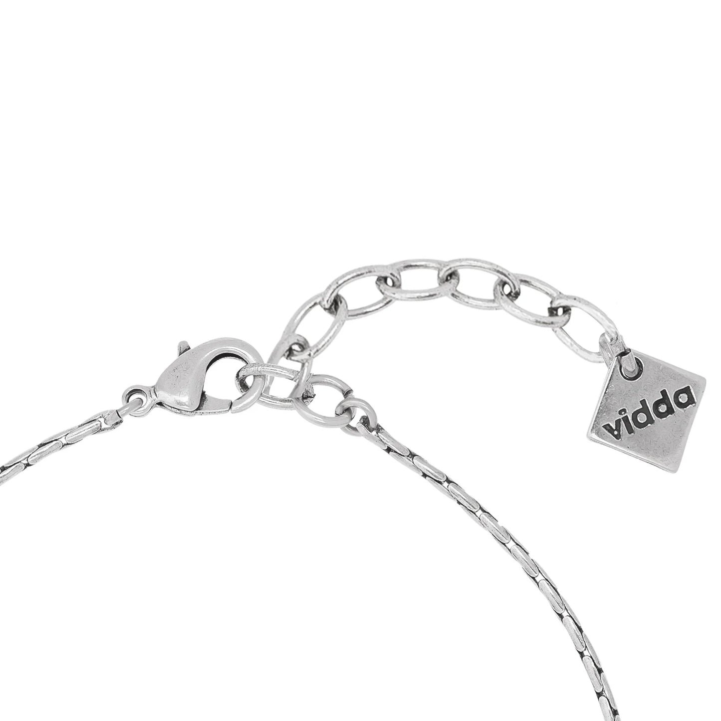 Collar plata S925 verde green delite cristal Swarovski - Vidda jewelry - mbyou