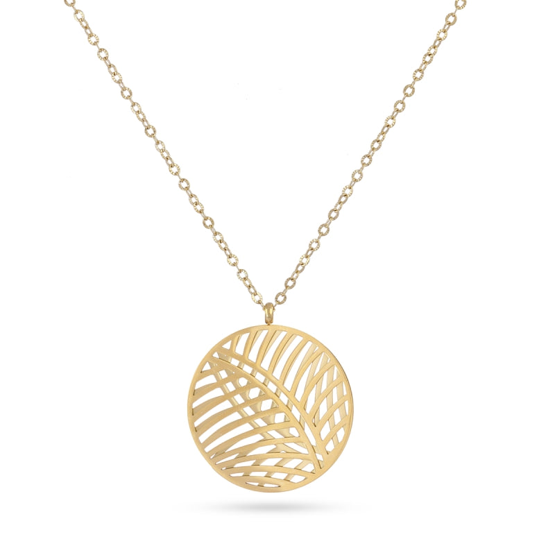 London steel hoops necklace