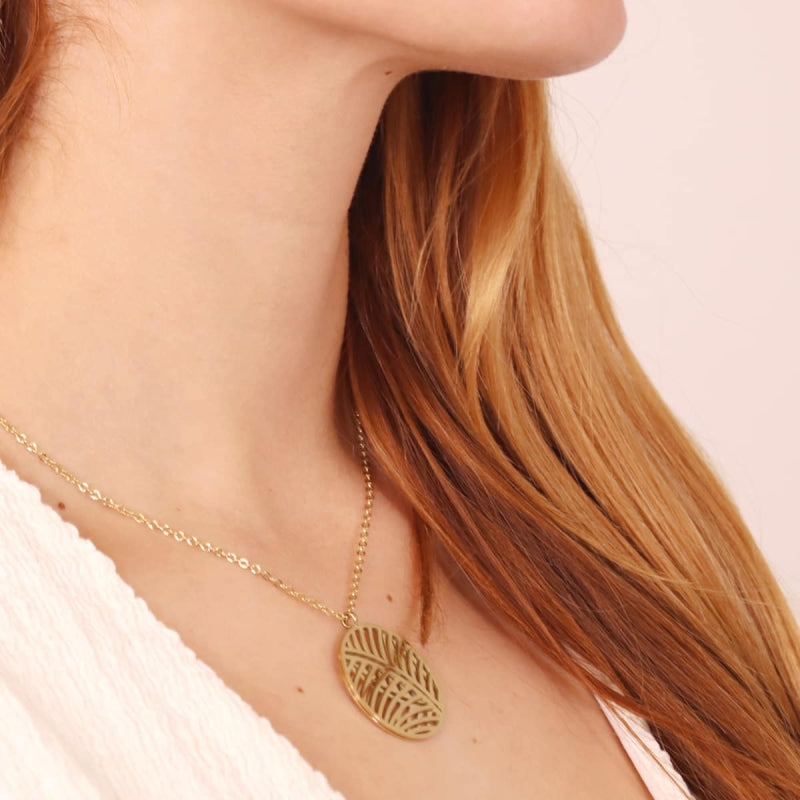 London steel hoops necklace