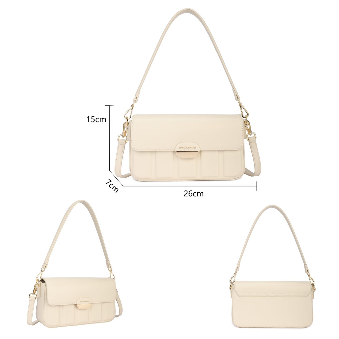 Sac à main de soirée uni en velours orange