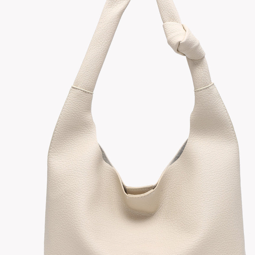 Plain orange velvet party handbag