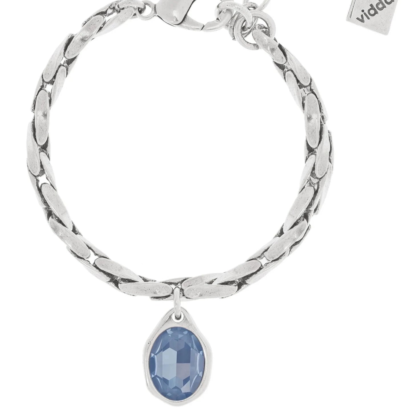 Pulsera majesty denim ignite cristal Swarovski - Vidda jewelry