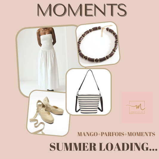 Look summer loading... Cómo combinar un vestido largo blanco