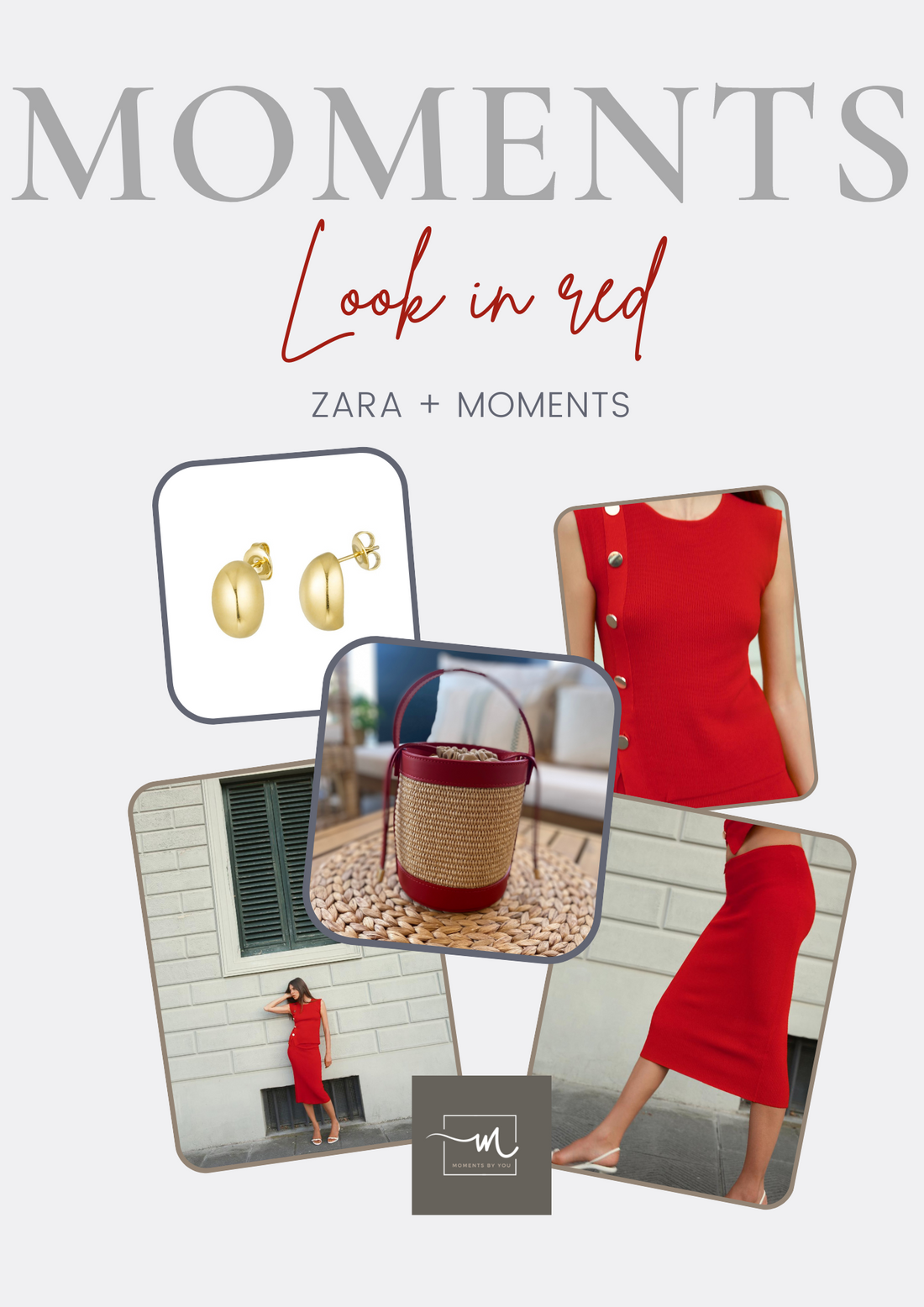Look in red: Zara + Moments