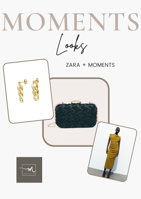 Look elegante negro y dorado