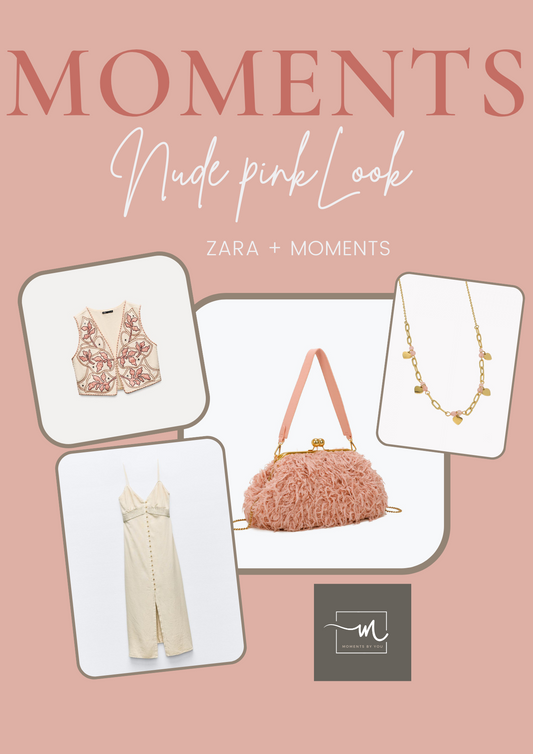 Nude pink look, puro romanticismo