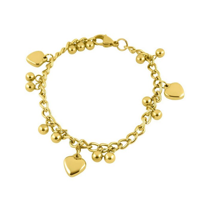 Pulsera alegría bañada en oro 18Kt