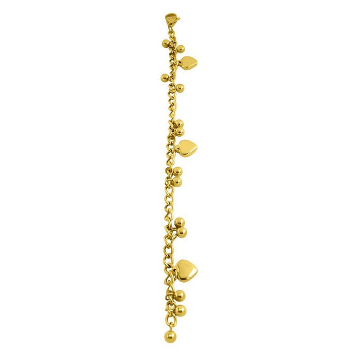 Pulsera alegría bañada en oro 18Kt