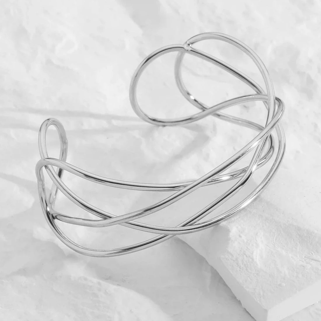 Mess silver bracelet