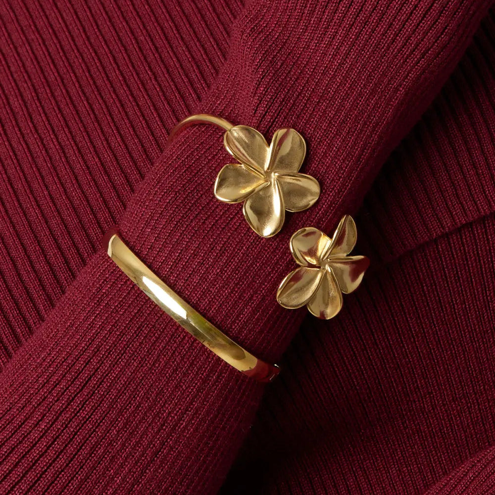Bracelet riviera dorée