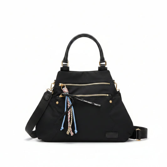 Plain orange velvet party handbag