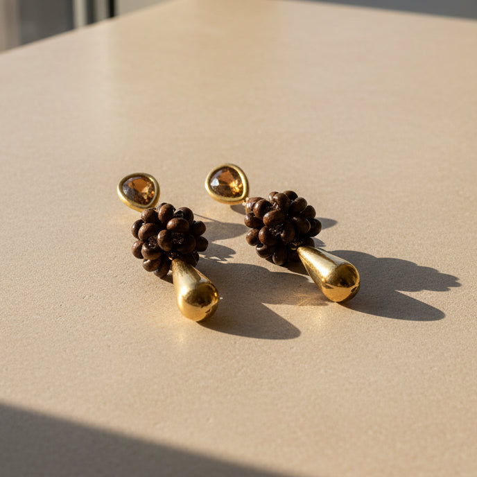 Golden riviera bracelet