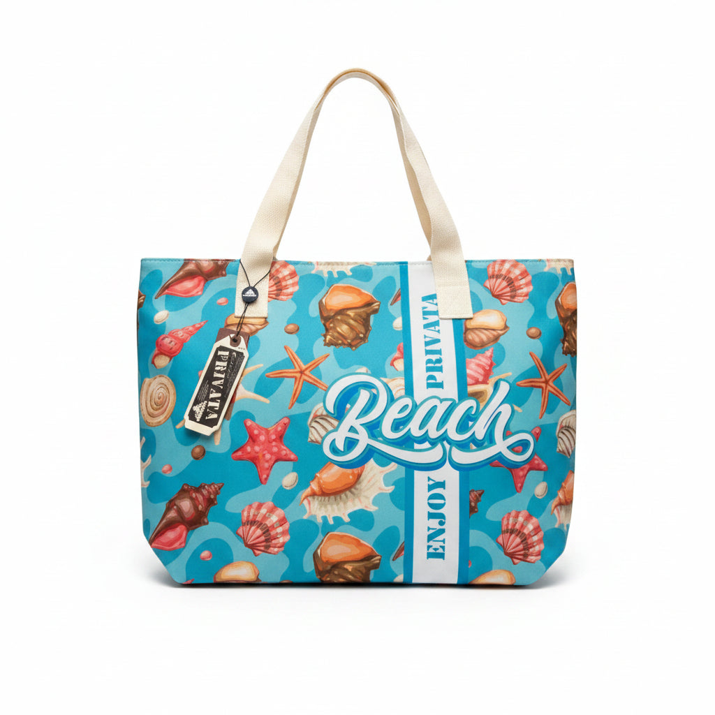 Bolsa de playa Privata impermeable con variedad de diseños de colores