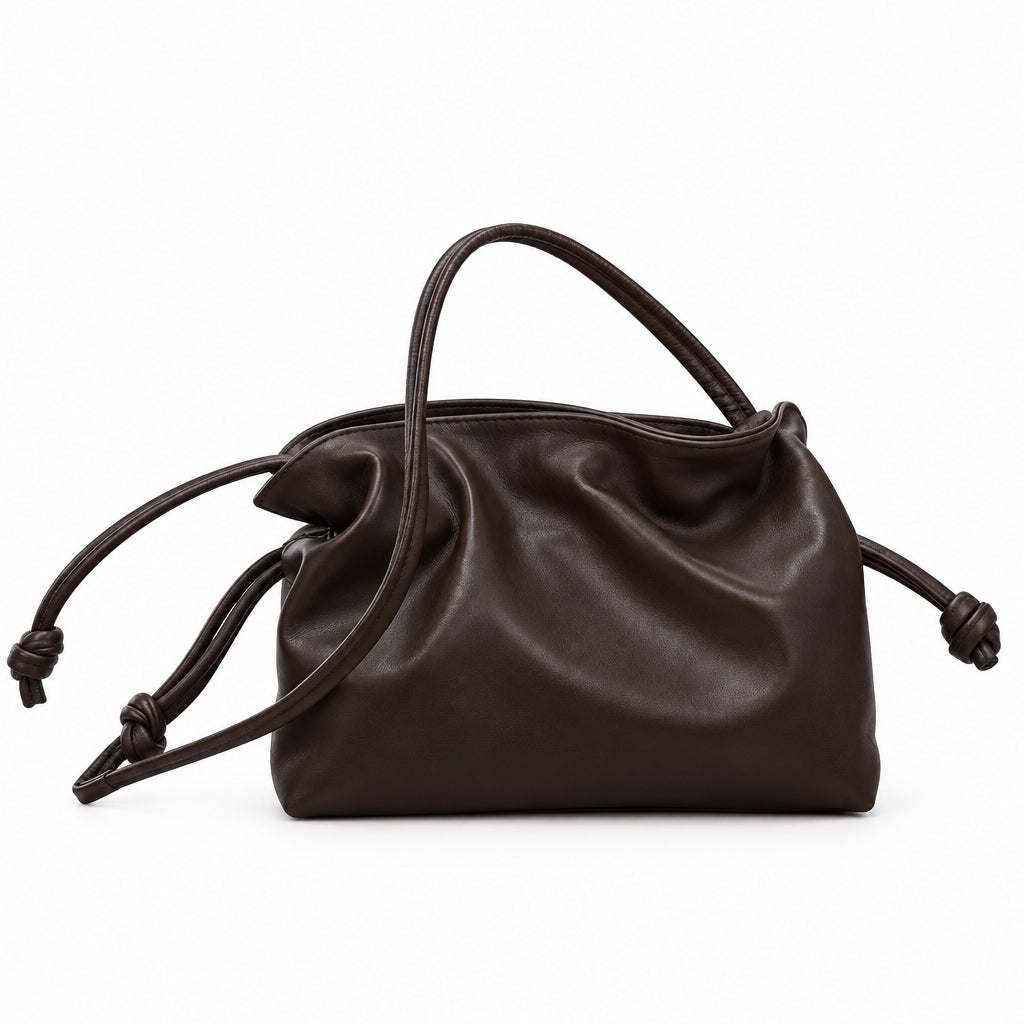 Sac à main de fête en plumes rose clair