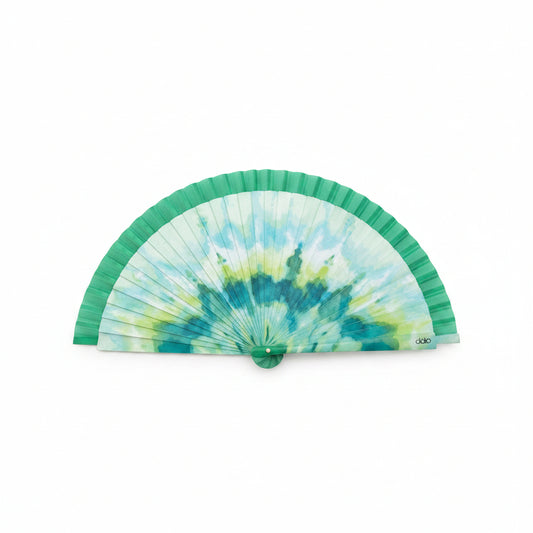 Abanicos de madera con estampado desteñido en varios colores - Moments by You