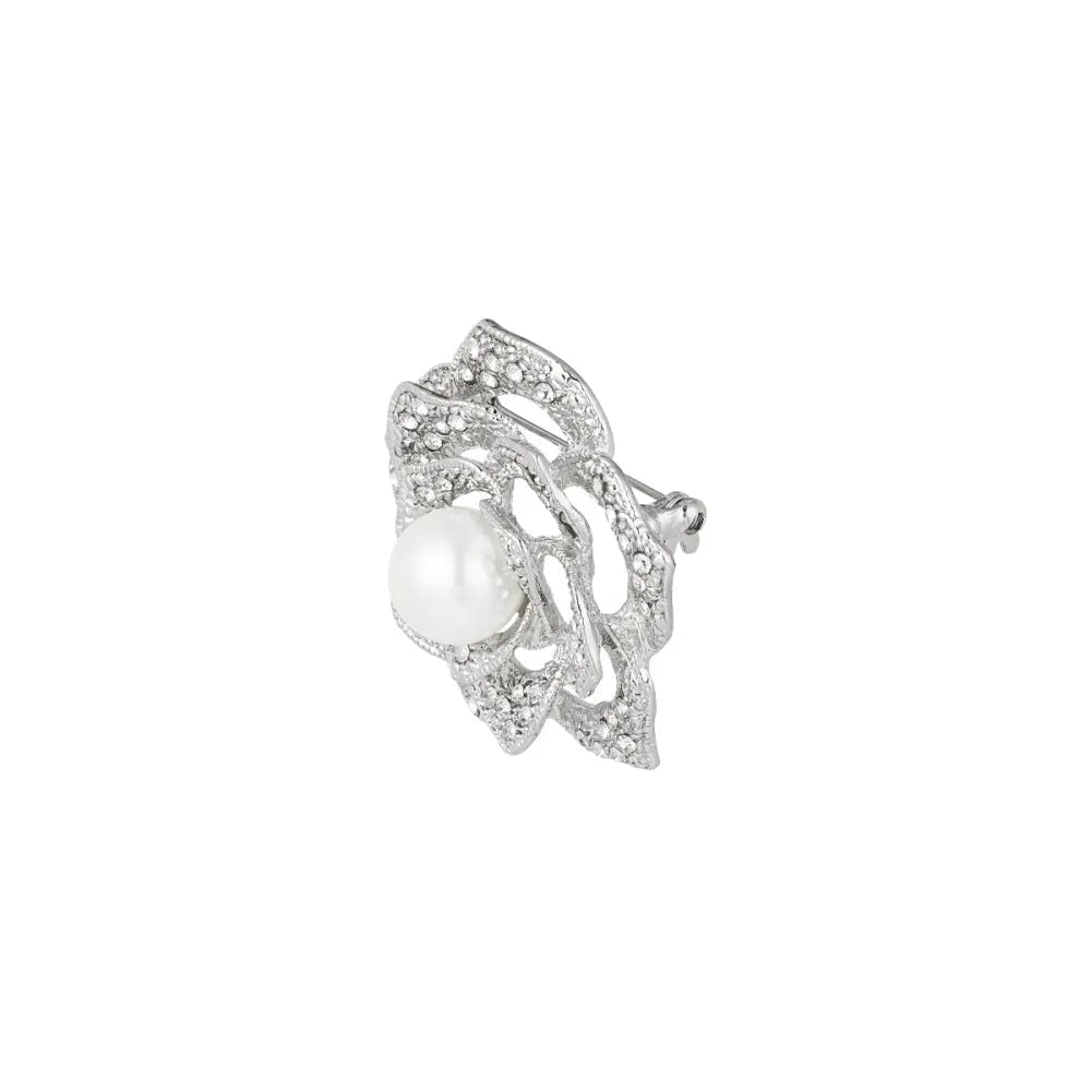 Double interlocking silver steel hoops