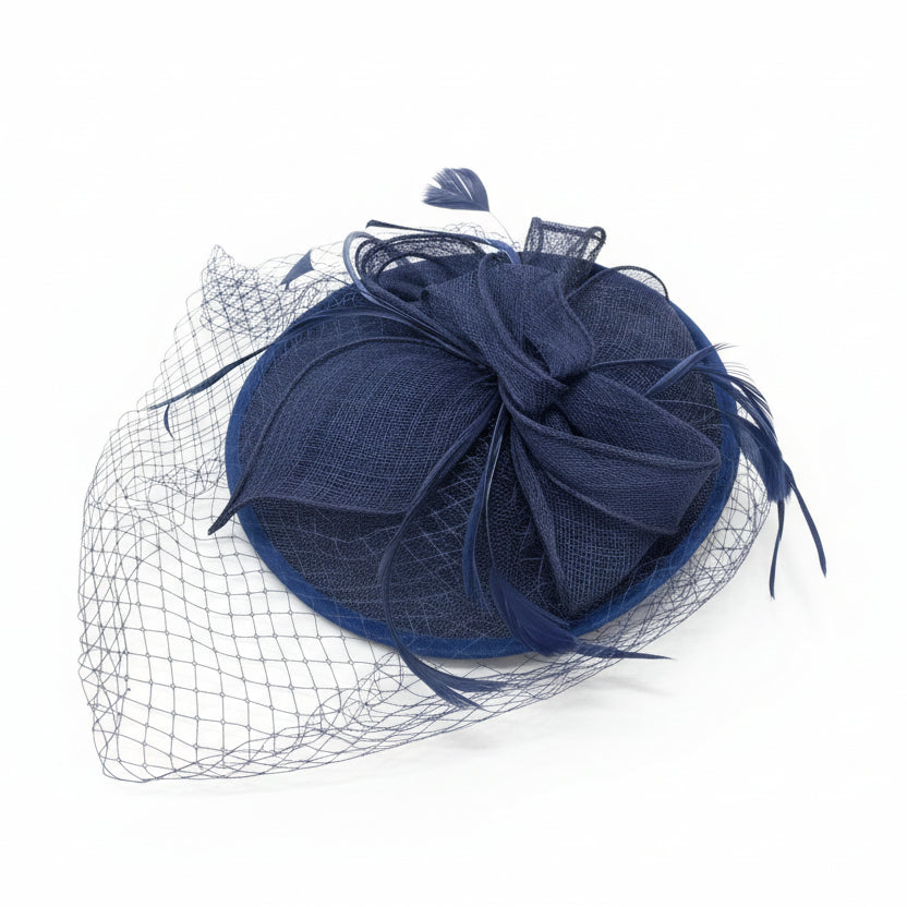 Tocados con plumas y velo medianos - Moments by You