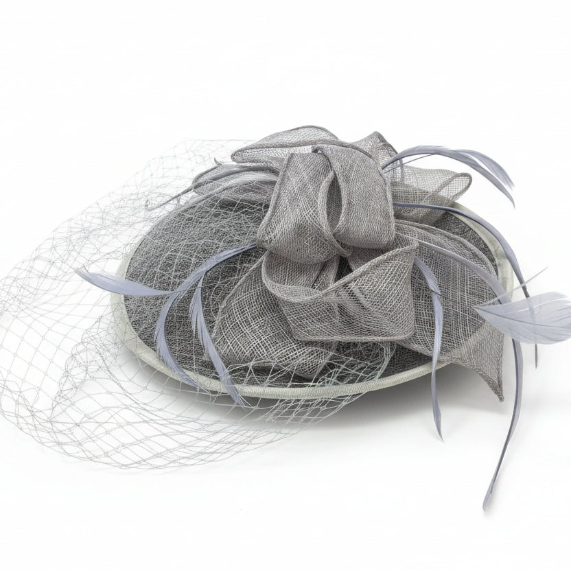 Tocados con plumas y velo medianos - Moments by You