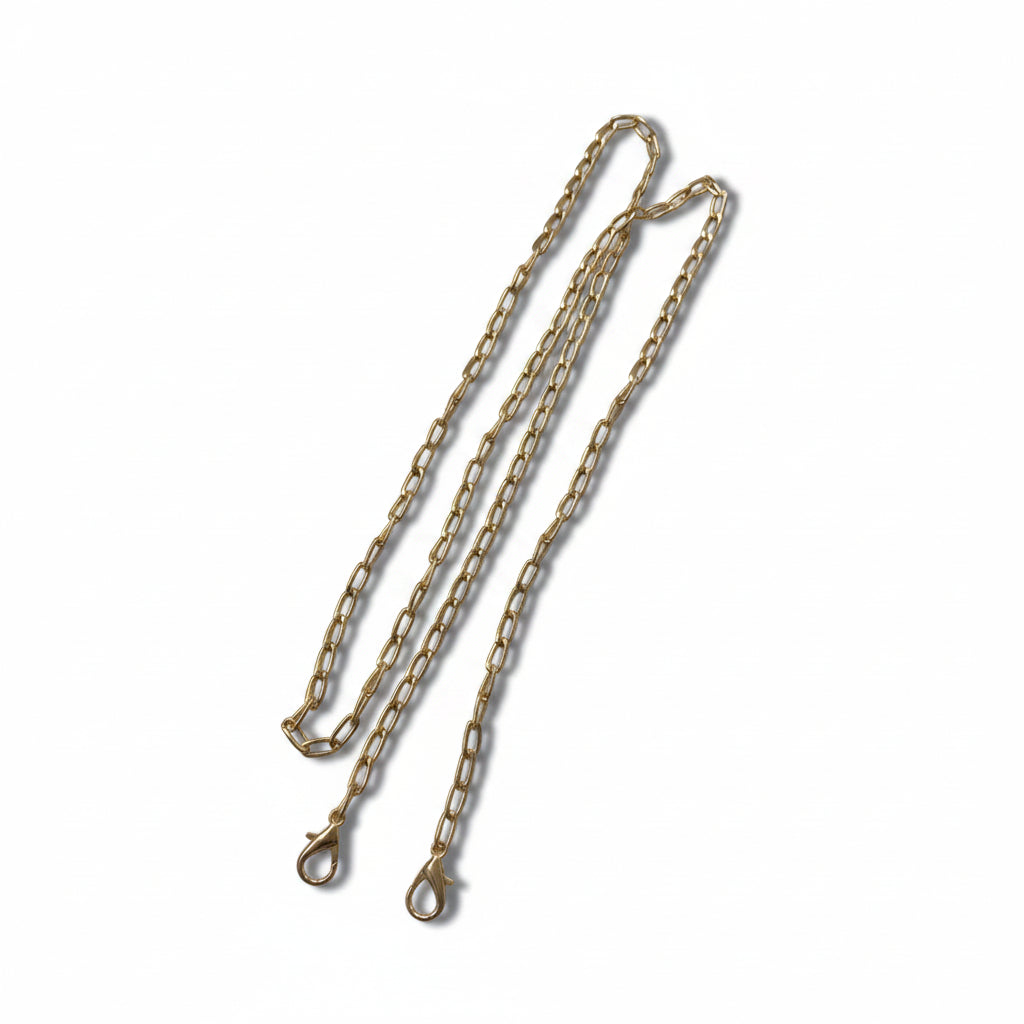 Cadena para bolso con eslabones grandes y alargados en acabado oro brillante - Moments by You
