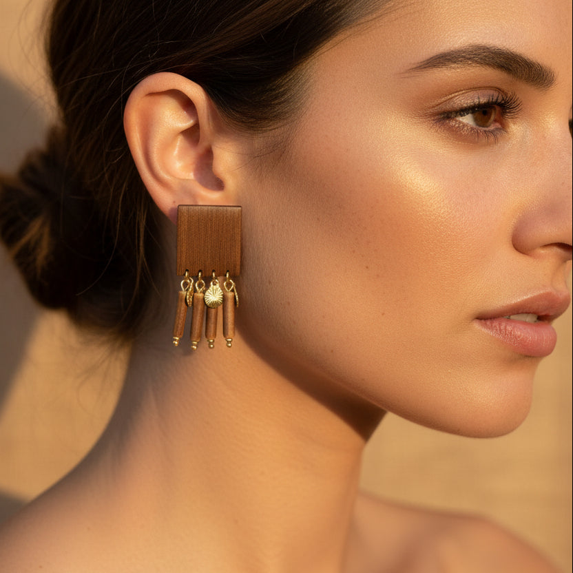 Golden riviera bracelet