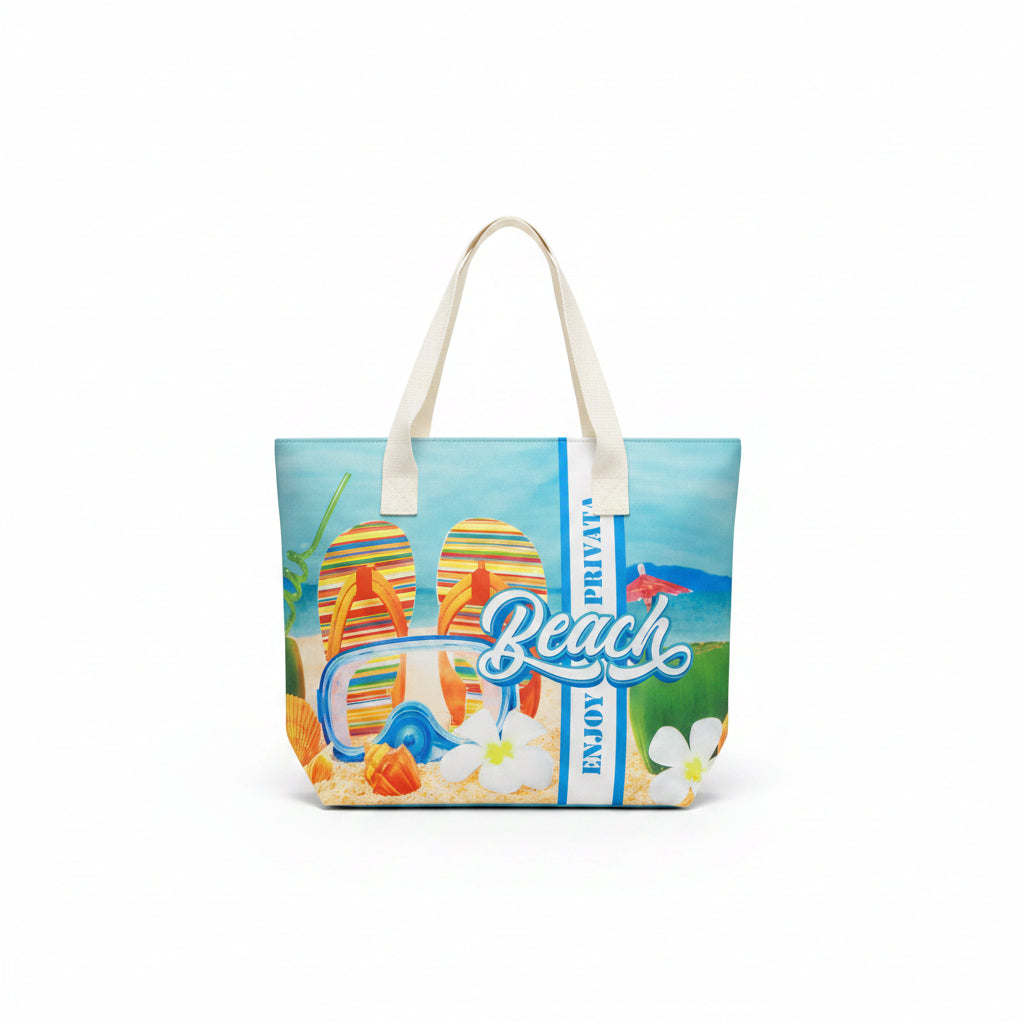 Bolsa de playa Privata impermeable con variedad de diseños de colores
