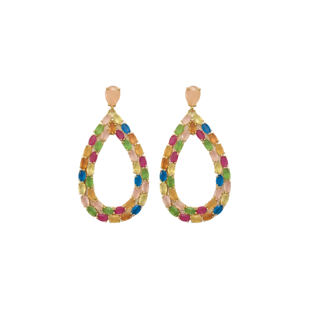 Pendientes grandes cristal y otros - Moments by You