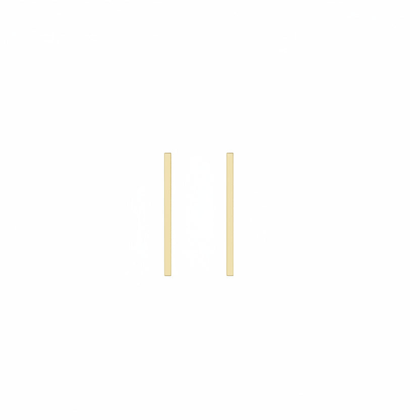 Brillis chain steel earrings