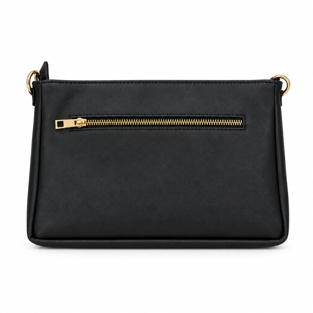 Bolso bandolera de piel 100% auténtica trenzado