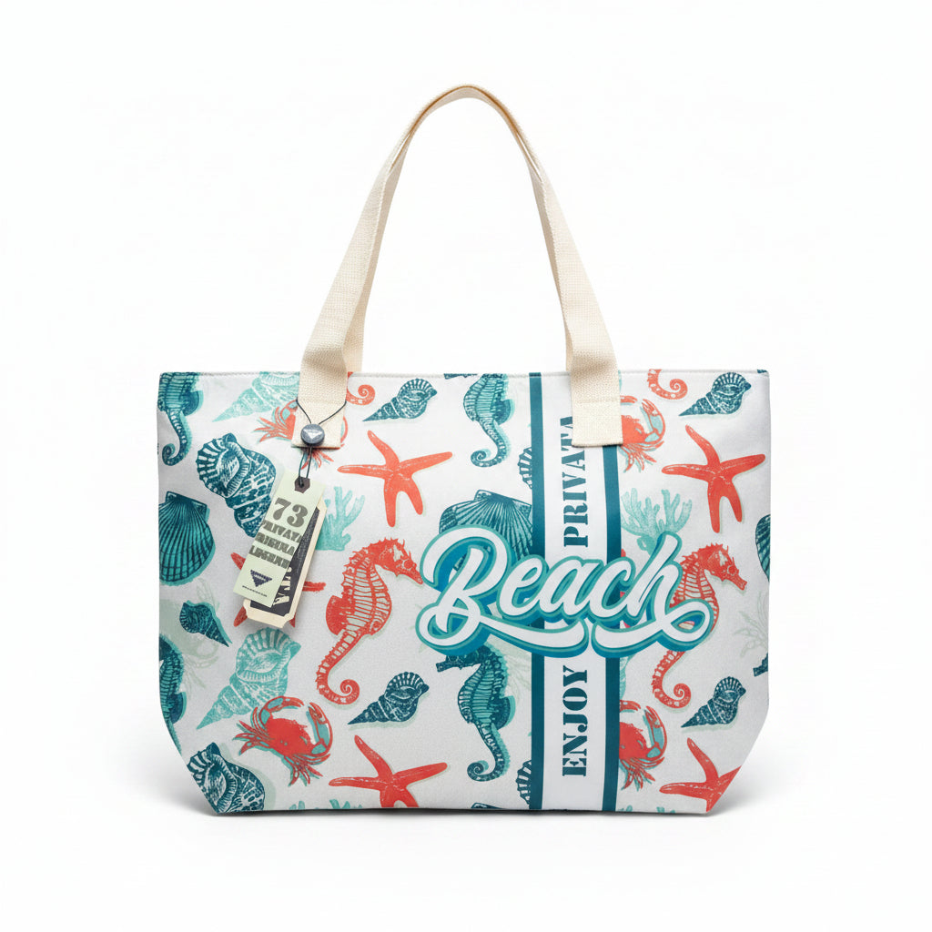 Bolsa de playa Privata impermeable con variedad de diseños de colores