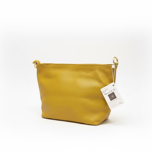 Bolso bandolera piel 100% auténtica liso - Moments by You