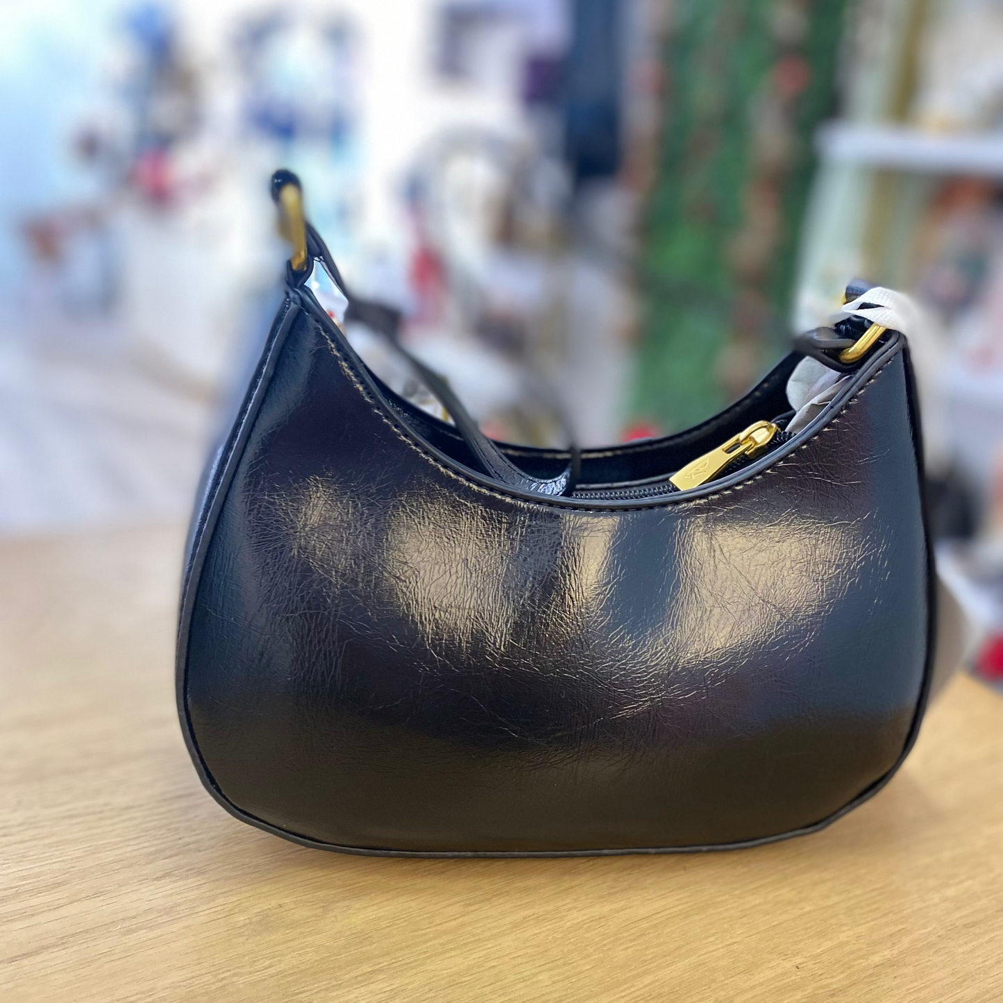 Sac à main de soirée uni en velours orange