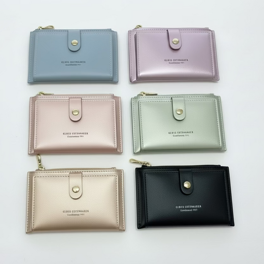 Monedero y cartera pequeña con acabado metalizado - Moments by You