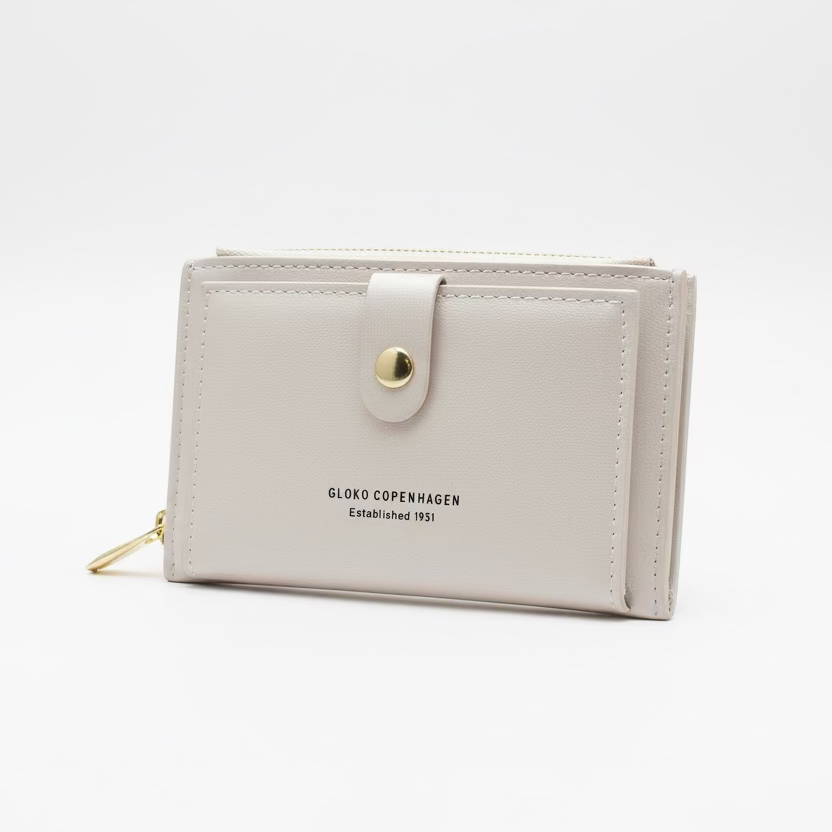 Monedero y cartera pequeña con acabado metalizado - Moments by You